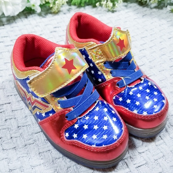 wonder woman light up sneakers